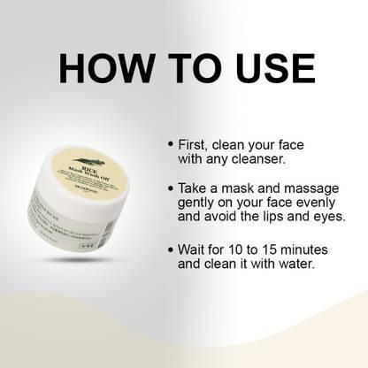 Rice Mask Wash off Face Wash (100 gm)