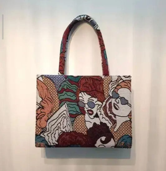 PREMIUM QUALITY JUTE HANDBAG FOR WOMAN AND GIRL/ TOTE HANDBAG